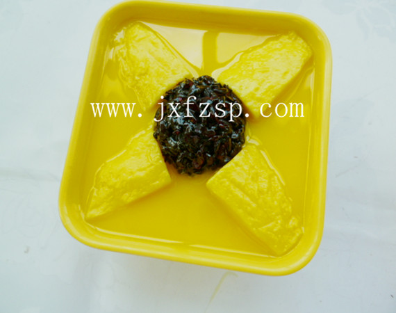 台湾甜品模型：芒果黑糯米模型