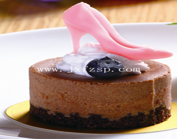 新加坡甜品蛋糕模型，高档粉色高跟鞋蛋糕模型，高档诱惑