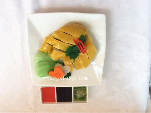 食品模型 海南鸡饭食品模型