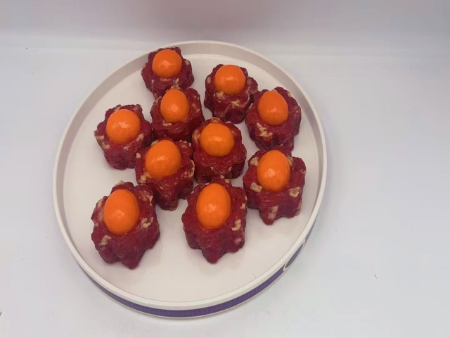 食物模型 蛋黄盏模型