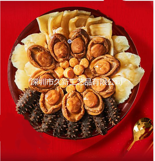 海鲜大盆菜佛跳墙食物模型定制